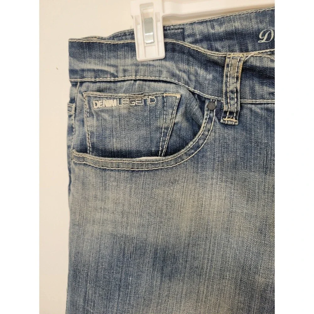 Parasuco Jeans Yoshi Fit Men's Size 38 X 32 Straight Leg Mid Rise Blue Denim